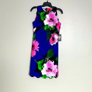 Vince Camuto Scalloped Dress